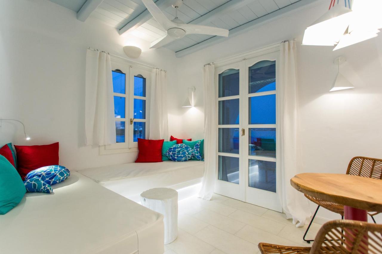 Naxian Riviera Exclusive Seafront Suites, Junior Suite 아기오스프로코피오스 외부 사진