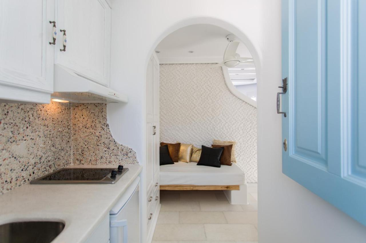 Naxian Riviera Exclusive Seafront Suites, Junior Suite 아기오스프로코피오스 외부 사진