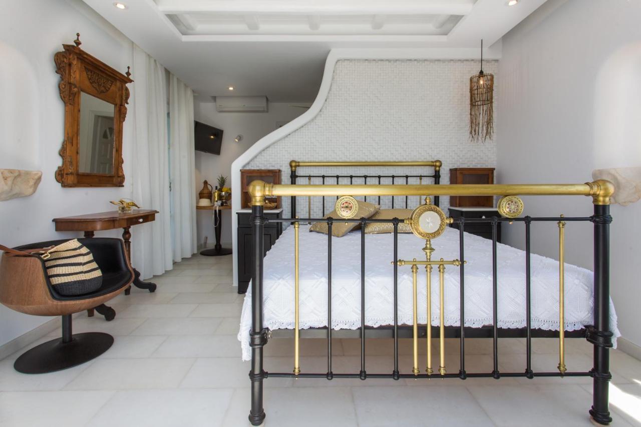 Naxian Riviera Exclusive Seafront Suites, Junior Suite 아기오스프로코피오스 외부 사진